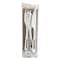 World Centric TPLA Compostable Cutlery, Fork/Knife/Spoon/Napkin, White, 250PK AS-PS-TNL - alternate 1